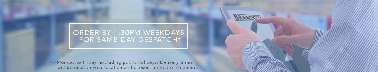 Order by 1:30pm on Weekdays (Mon-Fri excl. public holidays) for same day despatch on in-stock products. Brandow Display Mats in Stock to despatch today!
